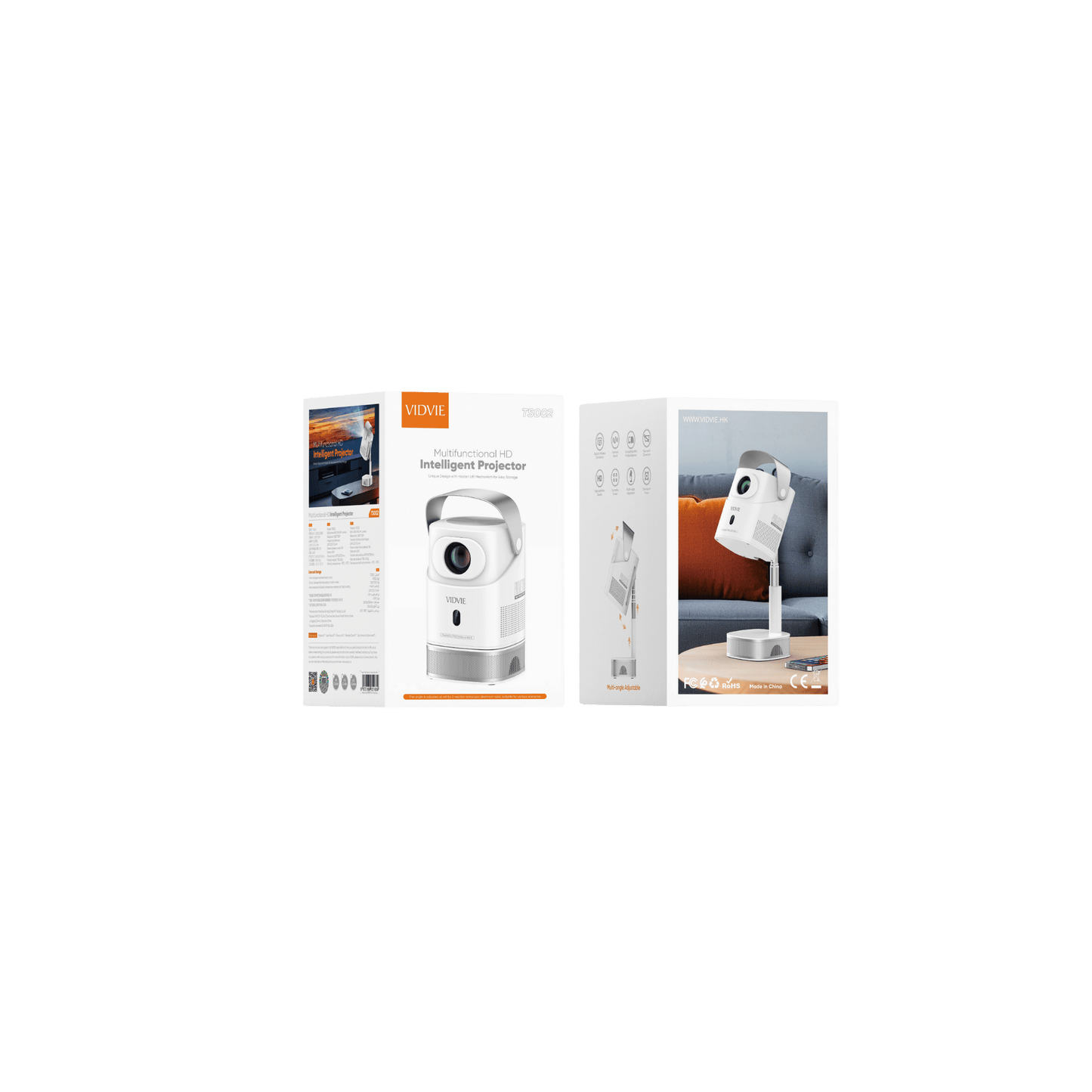 Autofocus Multifunctional HD Intelligent Projector