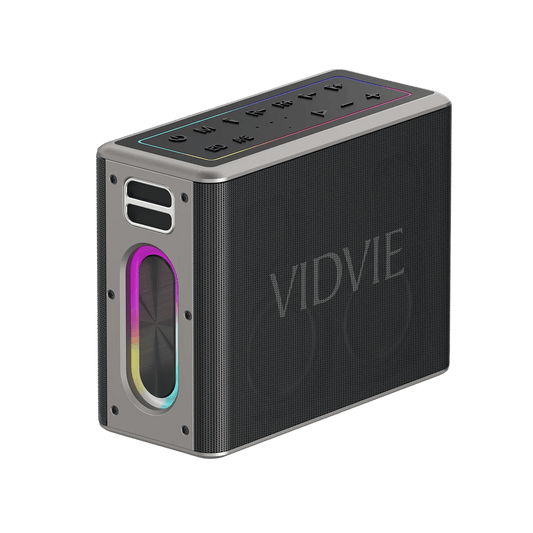 Portable Colorful LED Wireless Speaker / Karaoke