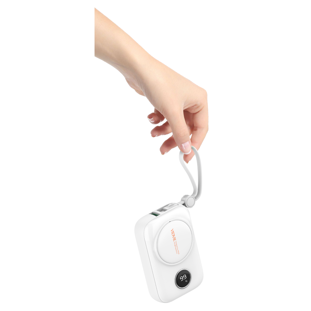 10,000mAh Mini 2 IN 1 LED Digital Screen Charging Powerbank