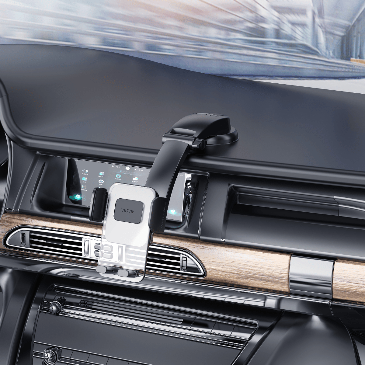 Center Console Suction Cup Car Holder