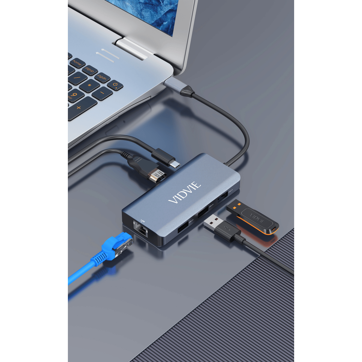 6-IN-1 HUB Docking Station