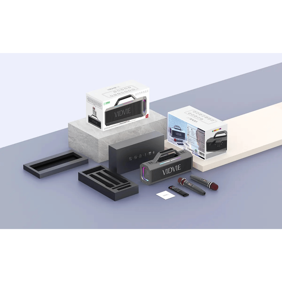 Outdoor Dual Microphone Karaoke Wireless Speaker