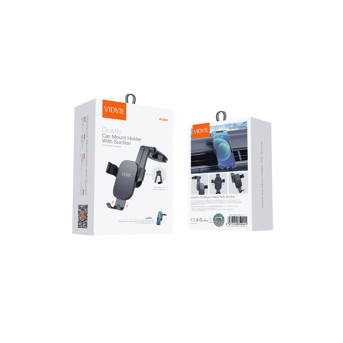 Gravity Car Mount Holder With Suction