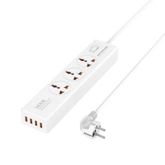 2,400W 4 USB Power Strip