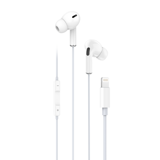 Wire Controlled Microphone Shell Subwoofer In-Ear Headset