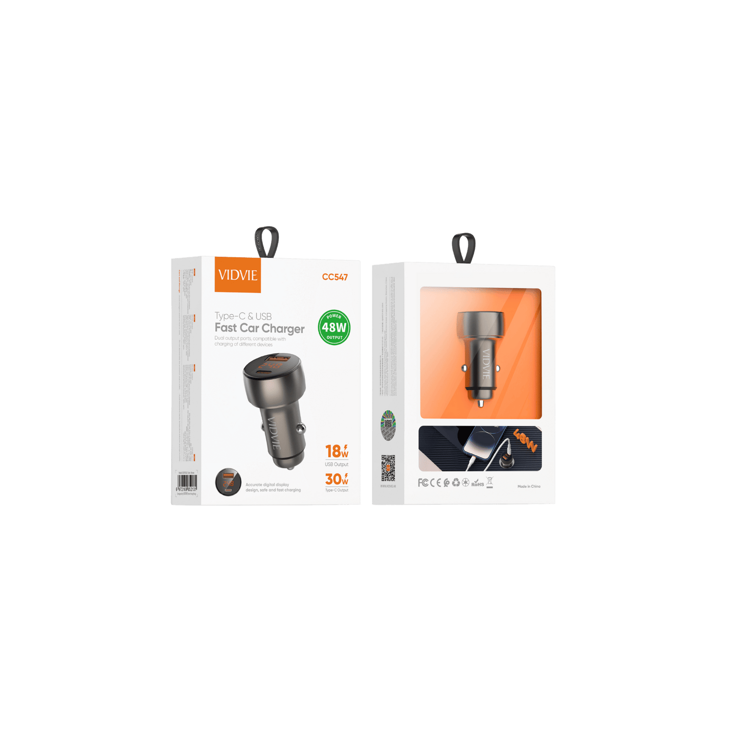 Type-C & USB Fast Car Charger