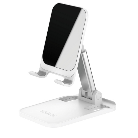 Folding Vanity Mirror Desktop Phone Holder