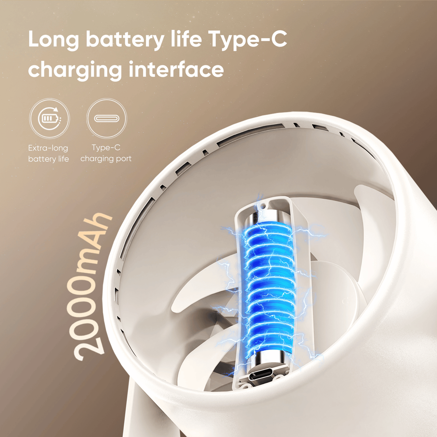 Digital Display Desktop Fan