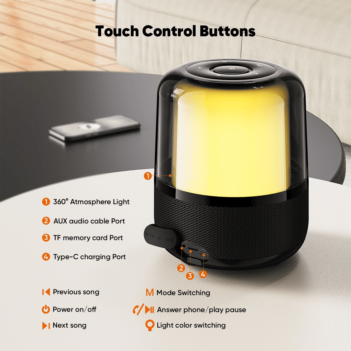 Colorful Super Bass Wireless Speaker