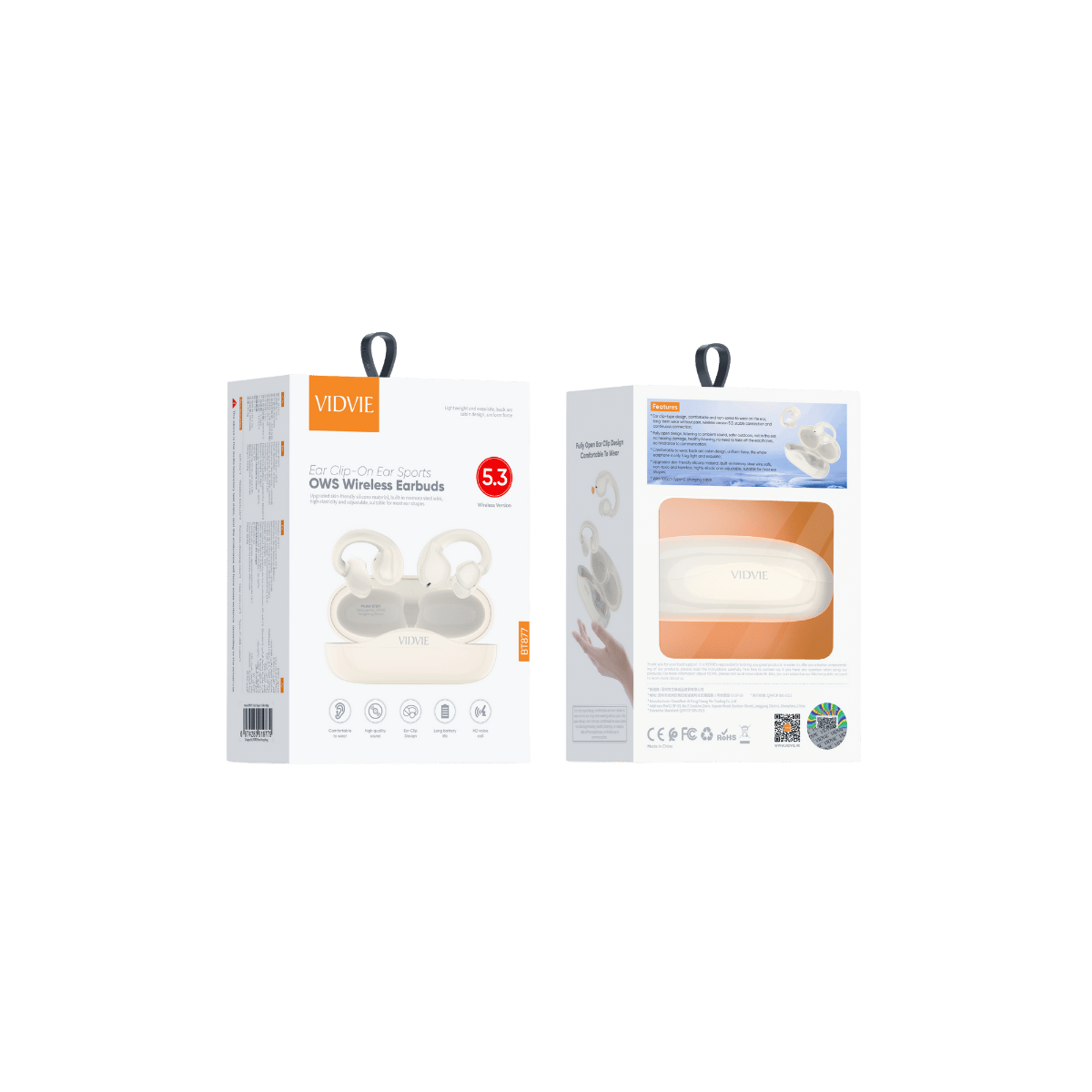 Ear Clip-On For Sports OWS Wireless Earbuds