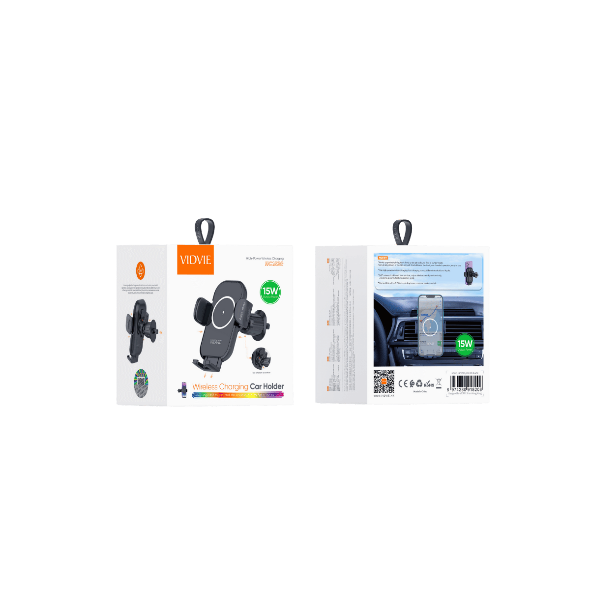 Wireless Charging Car Holder