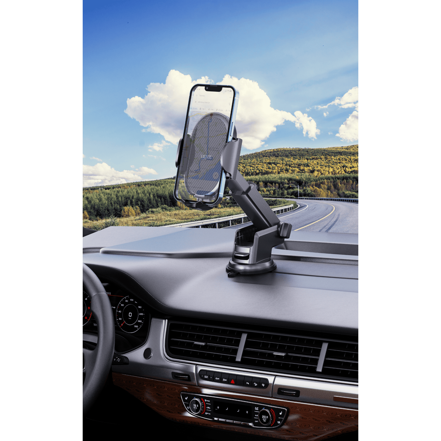 Suction Cup Foldable Car Holder