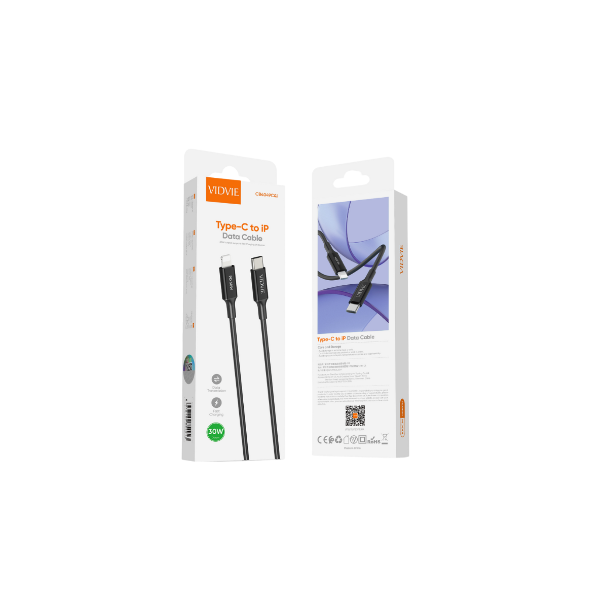 Type-C to iP data Cable