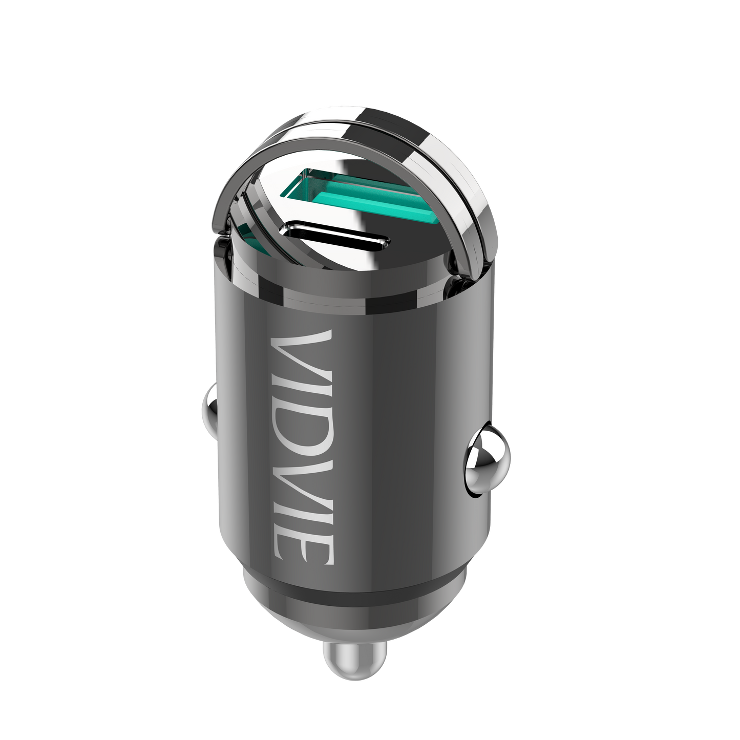 Double Pull Ring Mini Fast Car Charger