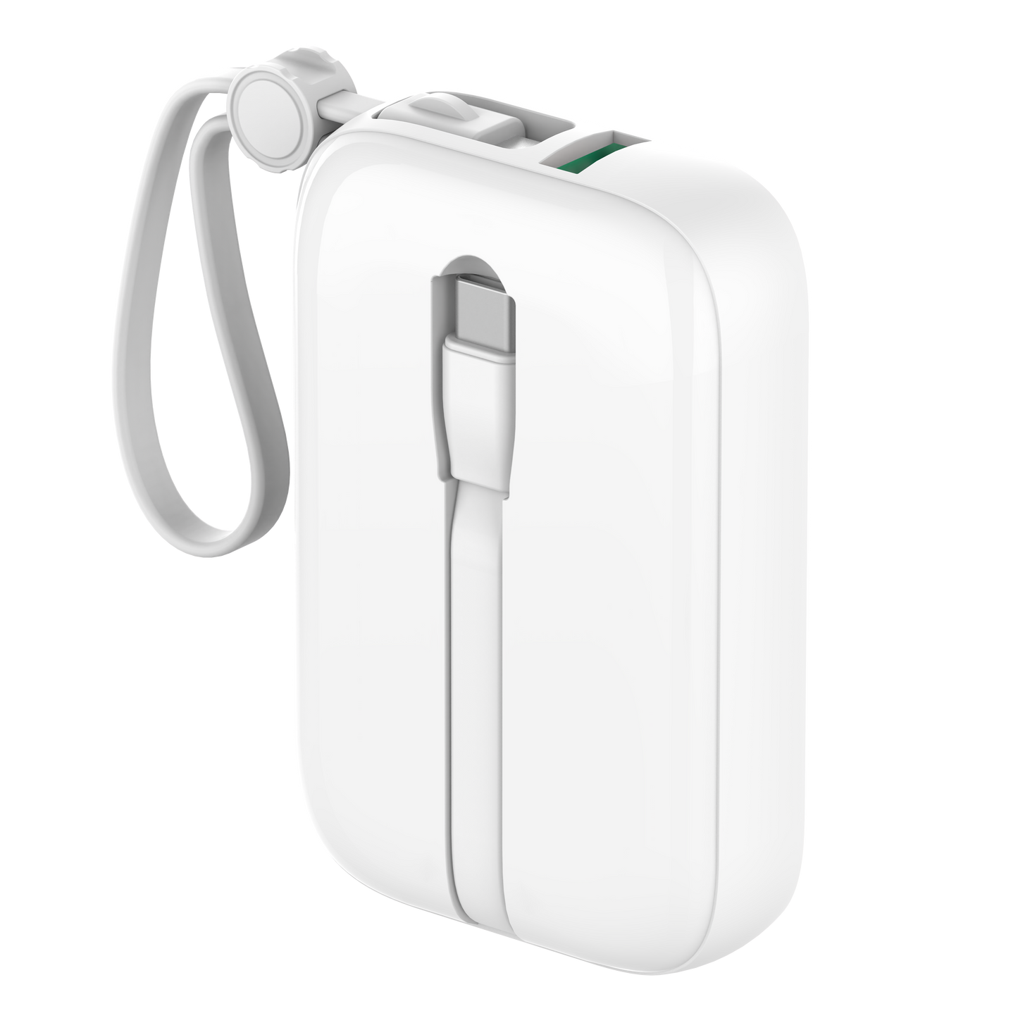 10,000mAh Mini 2 IN 1 LED Digital Screen Charging Powerbank