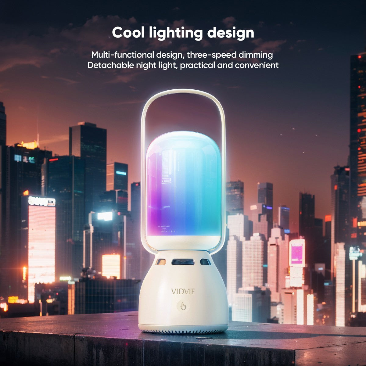 Outdoor Camping Colorful Breathing Light Speaker