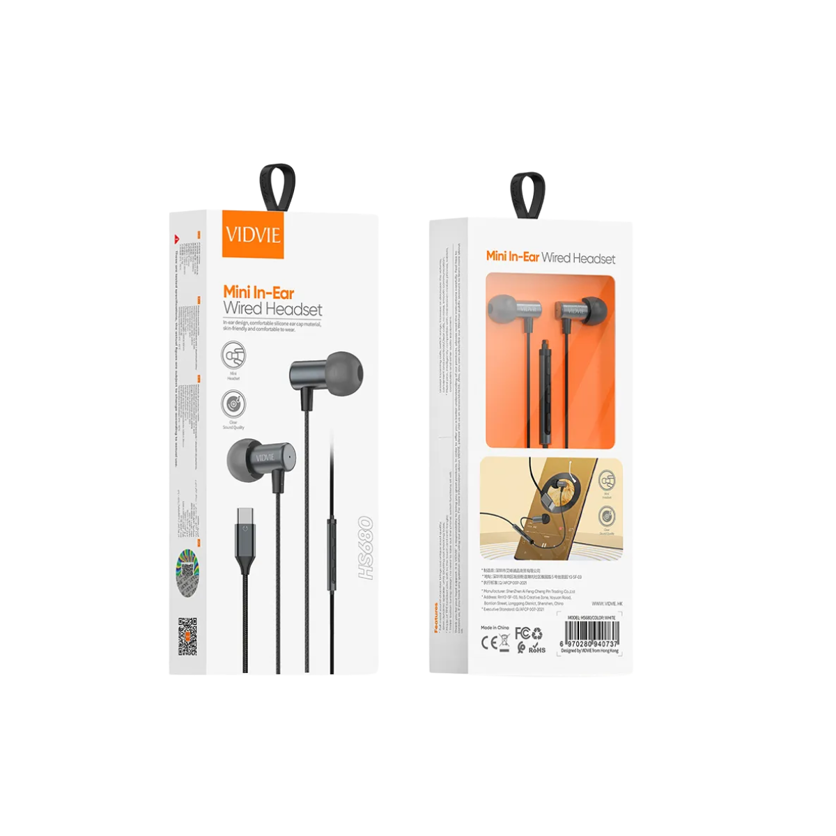 Mini In-Ear Type-C Wired Headset