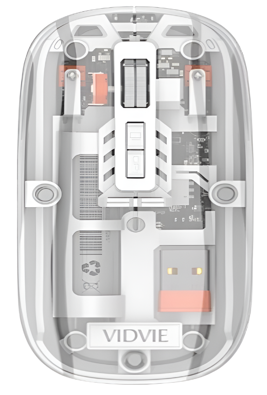Transparent Wireless Dual-mode Mouse