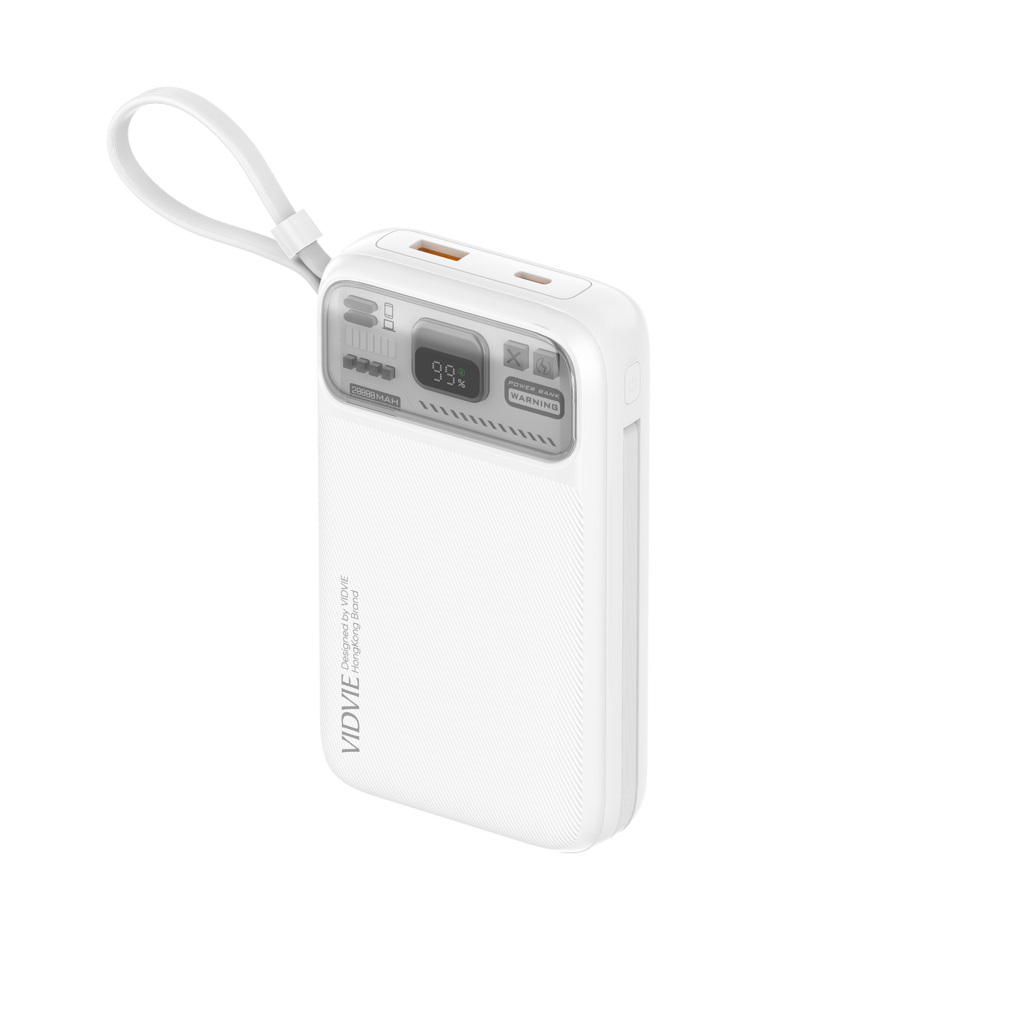 10,000mAh Wireless Charging Powerbank | 2 IN 1 Comes With Dual-Wire