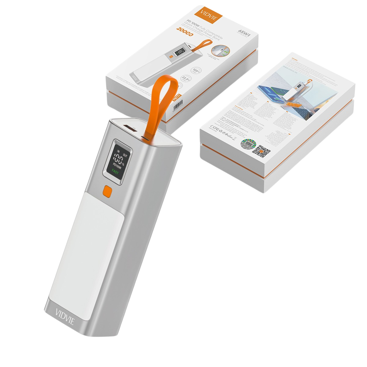 40,000mAh PD 100W Fully Compatible Quick Charge Power Bank