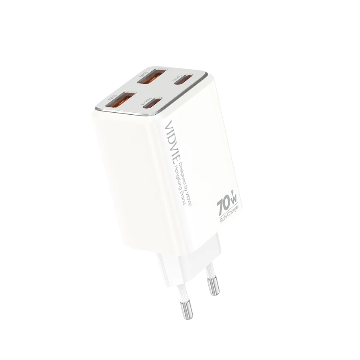 GaN Dual USB & Dual Type-C Fast Charger