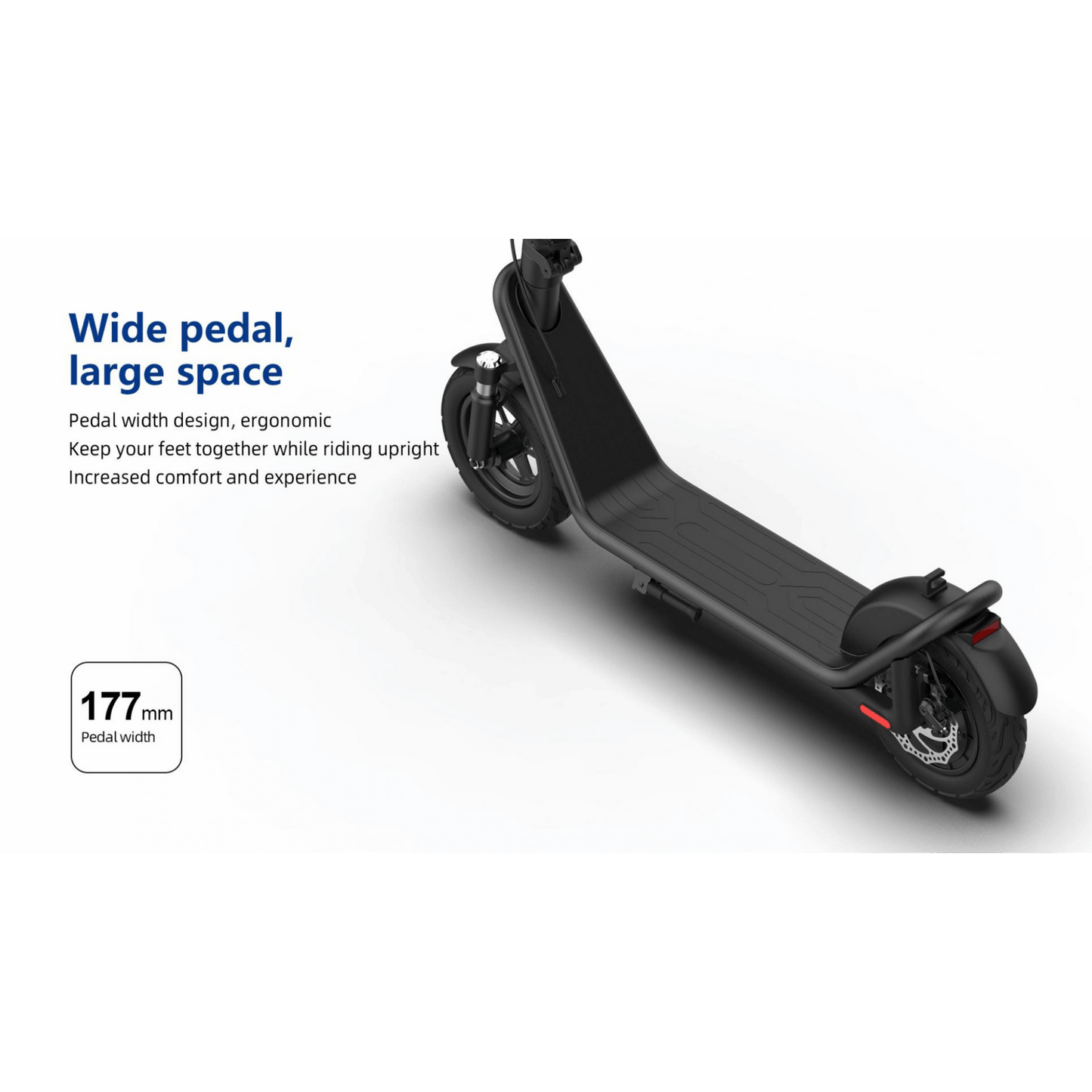 ESC03 Pro 450W Electric Scooter – 35km/h, 50km Range, 10” Tires, Dual Suspension