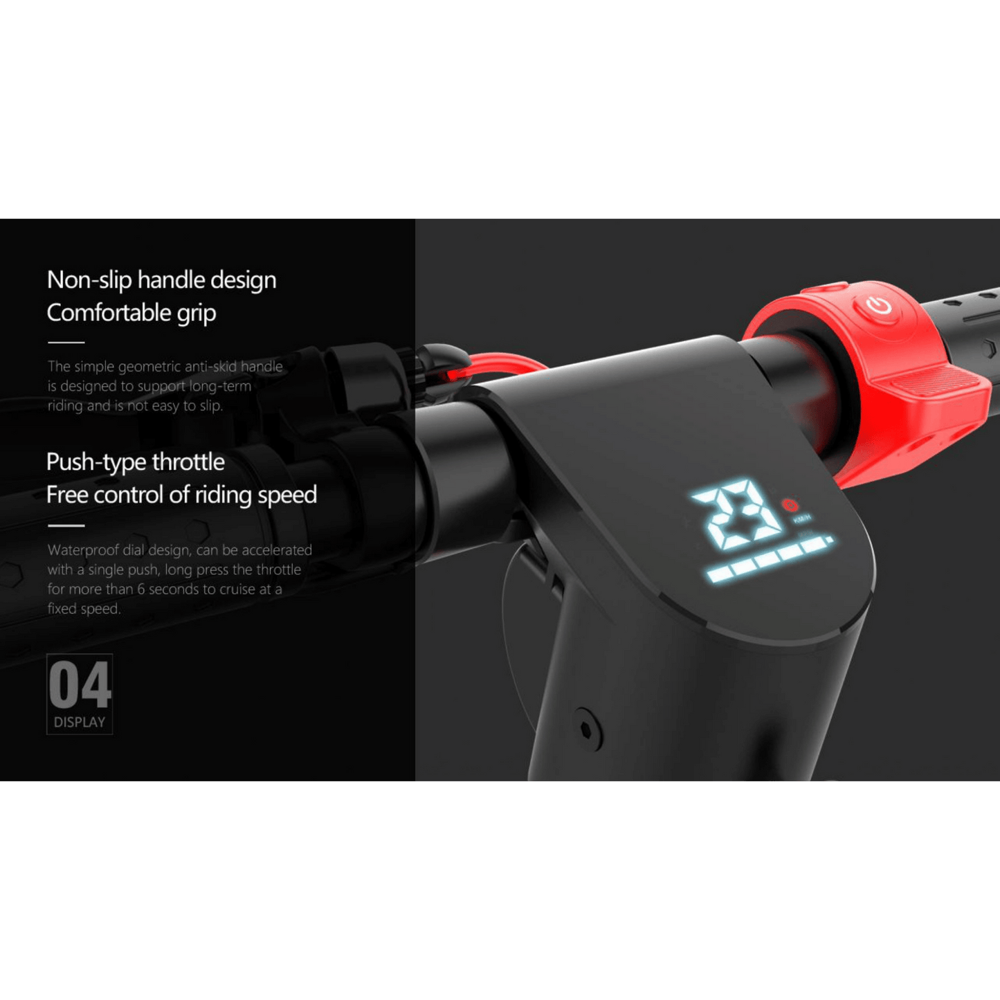 ESC02 Urban 350W Electric Scooter – 32km/h, 45km Range, 10” Tires, Lightweight Design