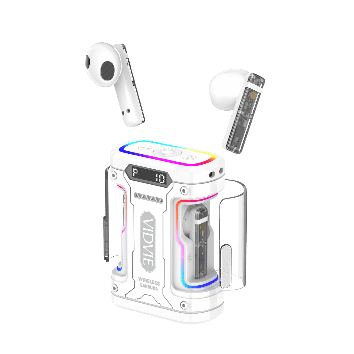 Cyberpunk Style Multifunctional Wireless Gaming Headset