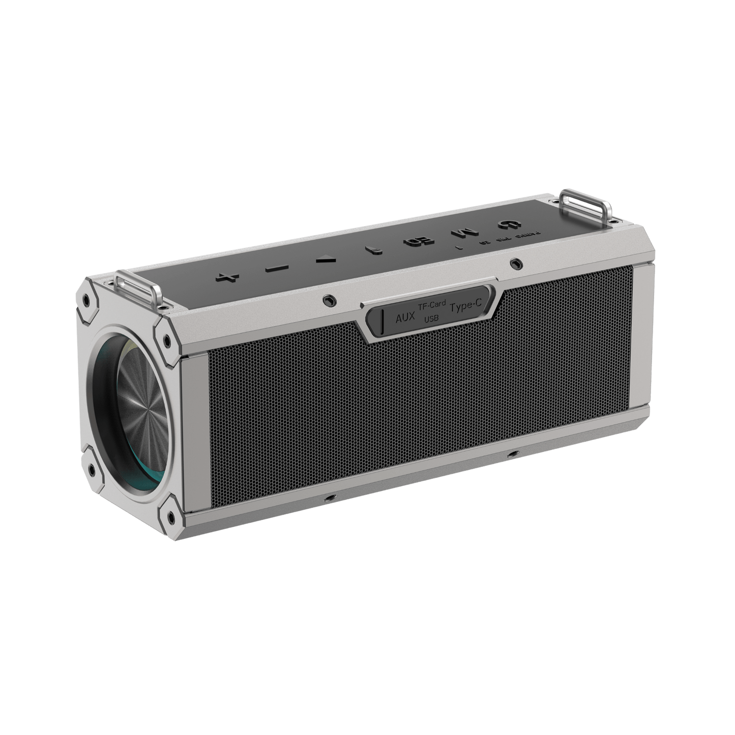 Heavy Bass Outdoor Karaoke Dual Microphone Wireless Speaker