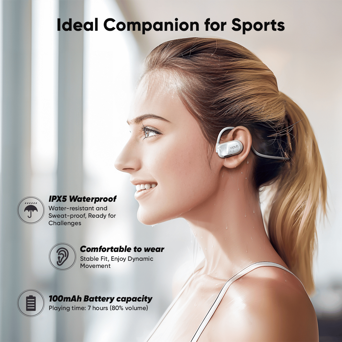 Air Conduction Wireless Sports Headphones