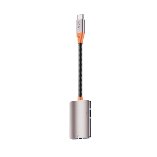 Audio Adapter | 2-IN-1 Type-C to 3.5mm AUX+Type-C