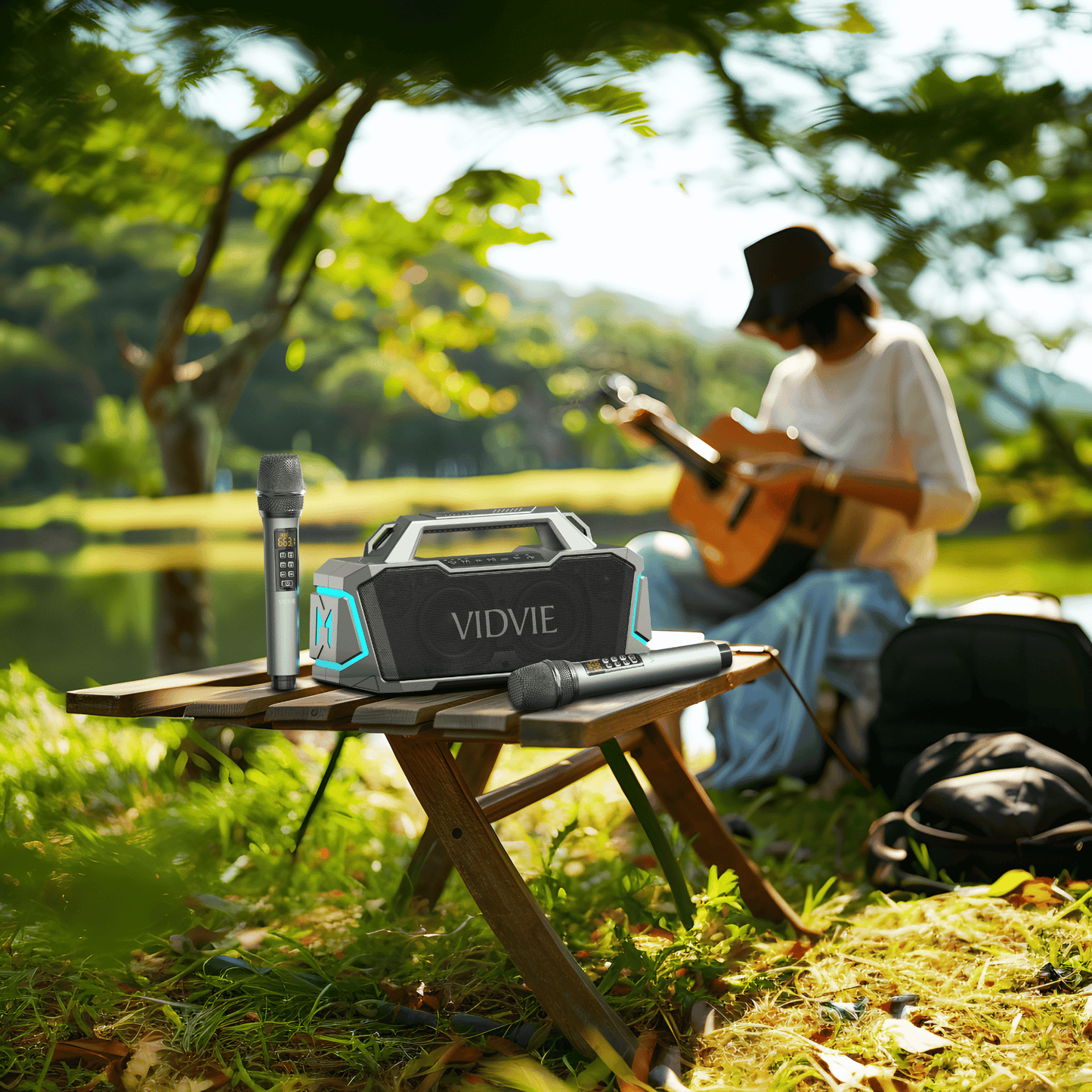 Portable Outdoor Karaoke Wireless Speaker