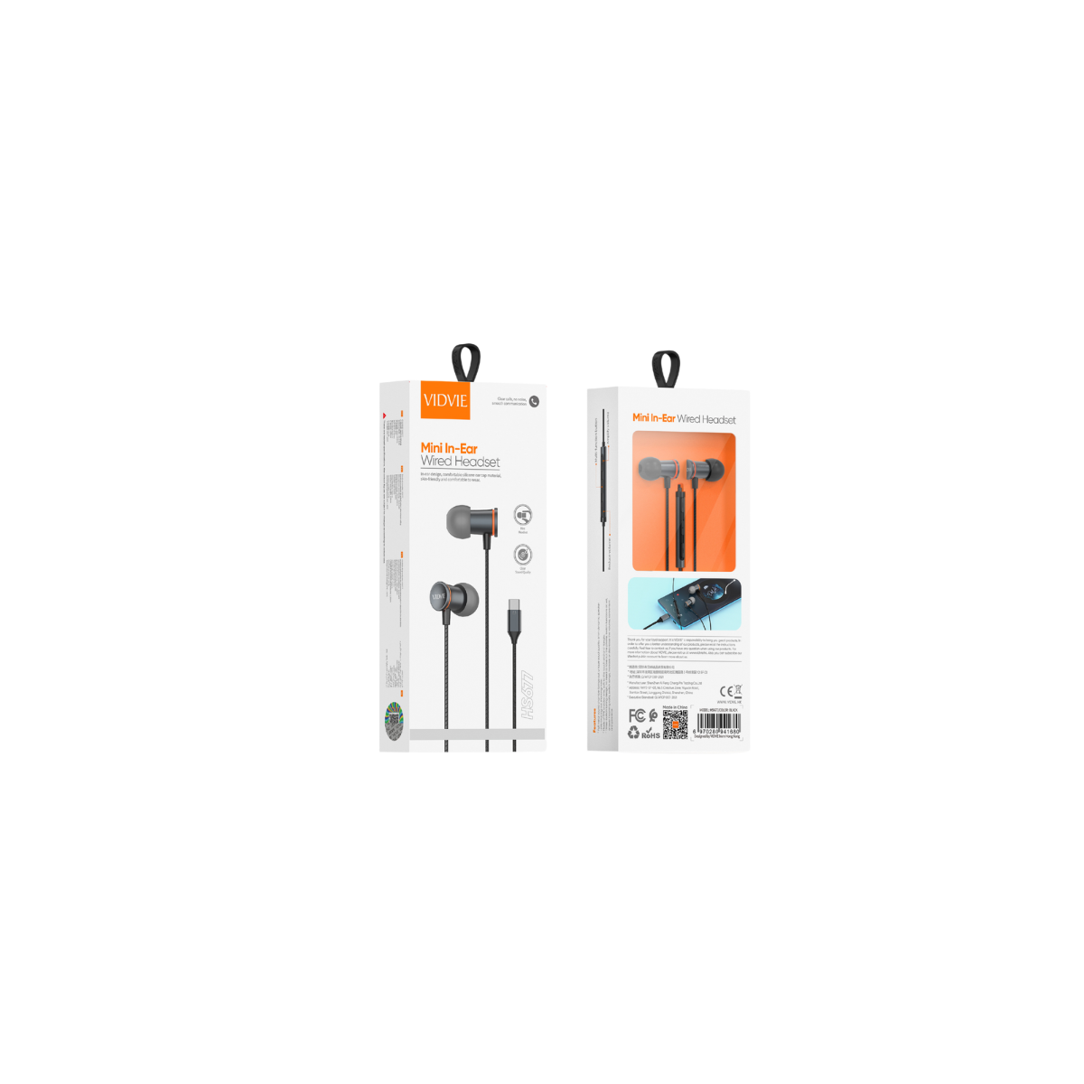 Mini In-Ear iP Wired Headset