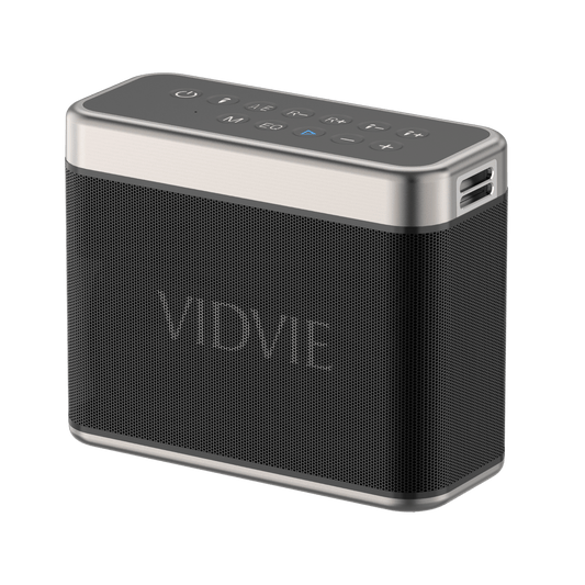 Portable Strap Outdoor Dual Microphone Karaoke Wireless Speaker