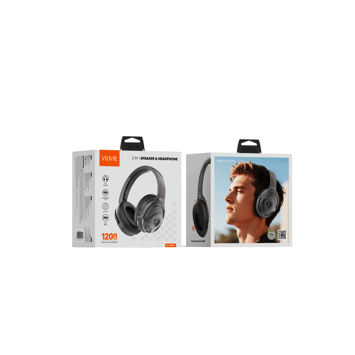 2 IN 1 Speaker and Headphone