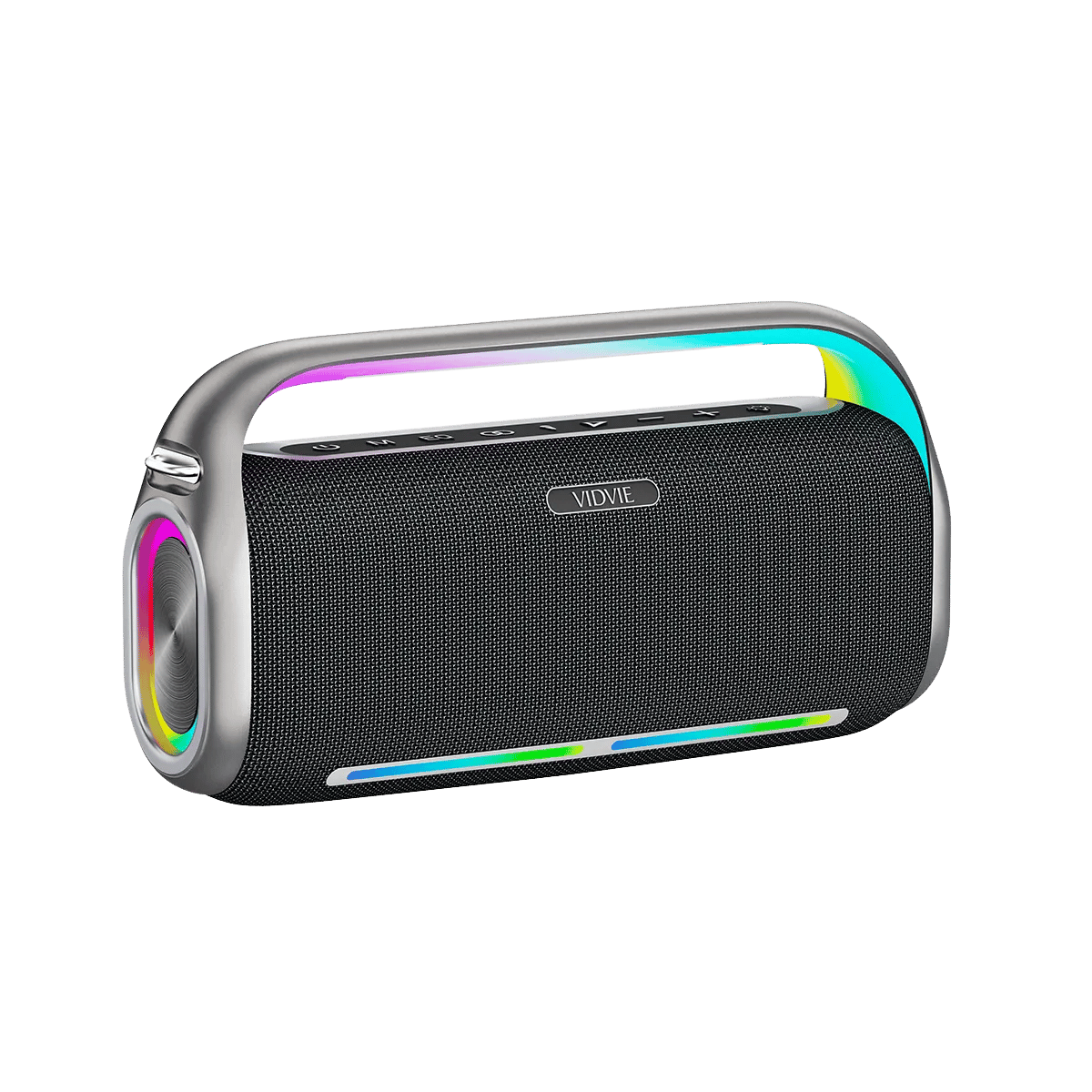 High-Power Portable Outdoor Dual-Mic Karaoke Wireless Speaker