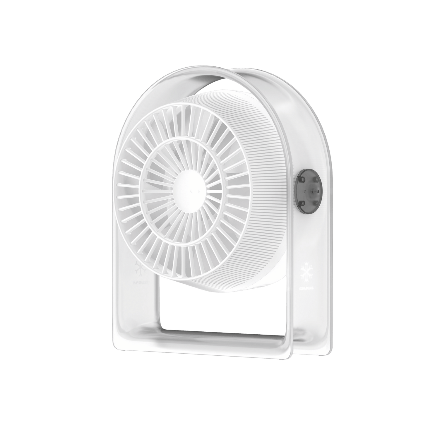 Small Digital Display Desktop Fan