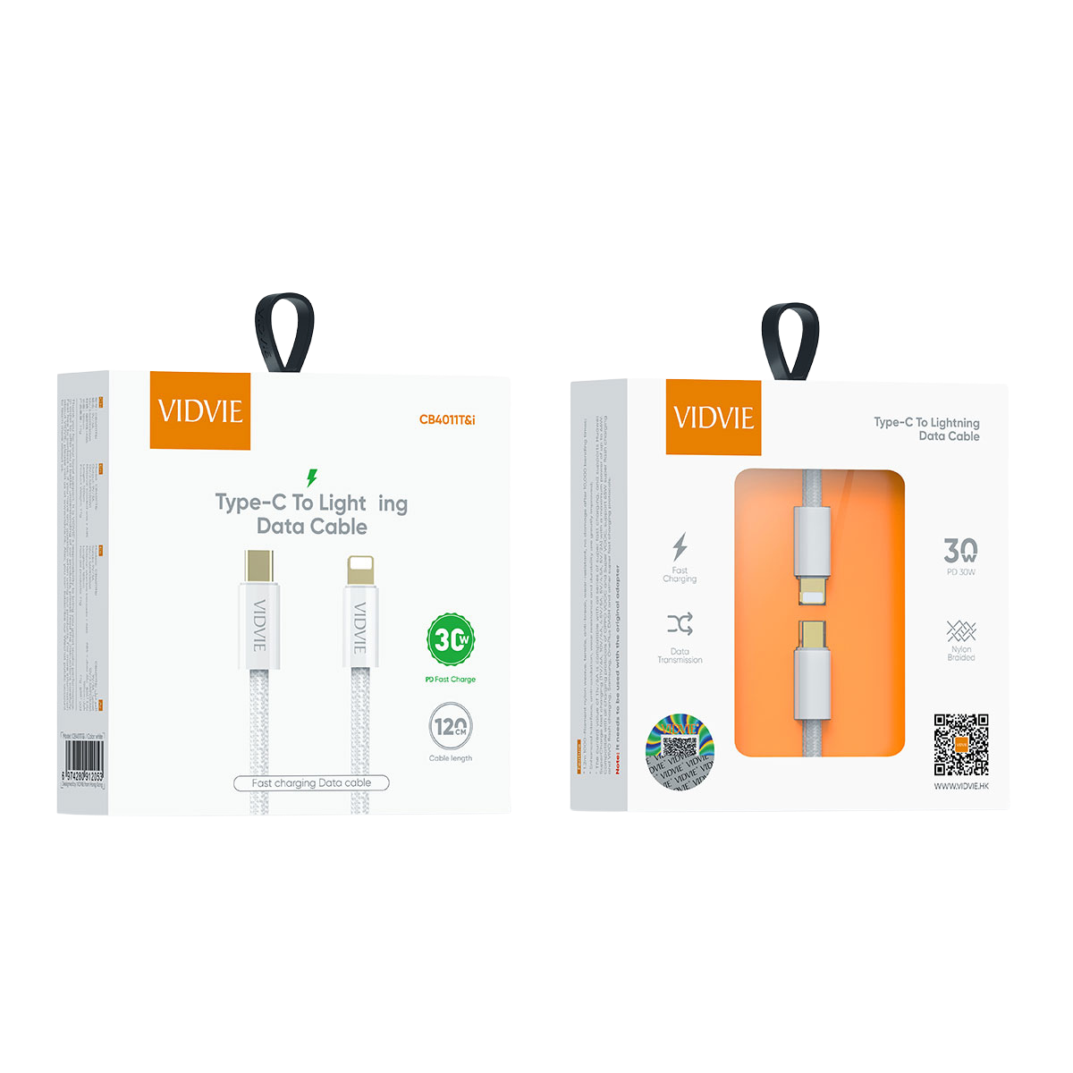 Type-C to Lightning Data Cable 200cm 30W