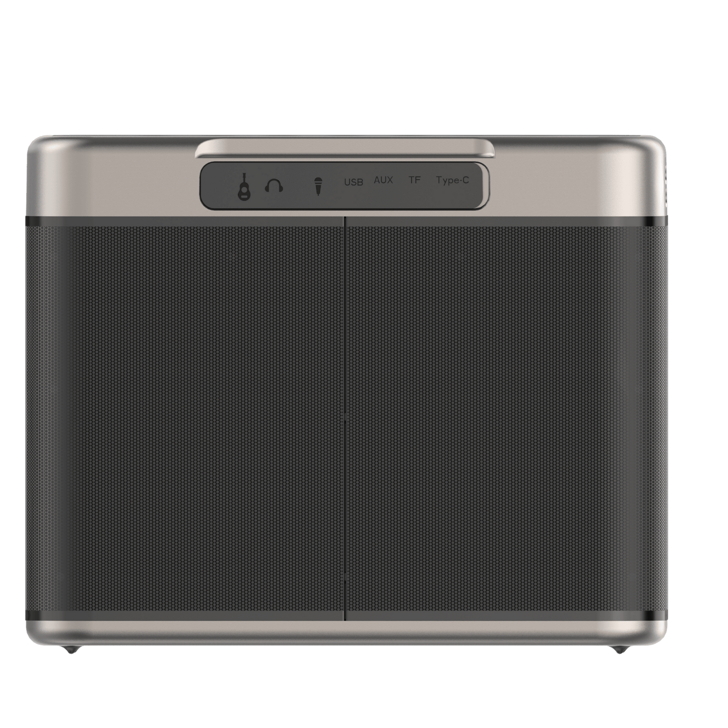 Portable Strap Outdoor Dual Microphone Karaoke Wireless Speaker