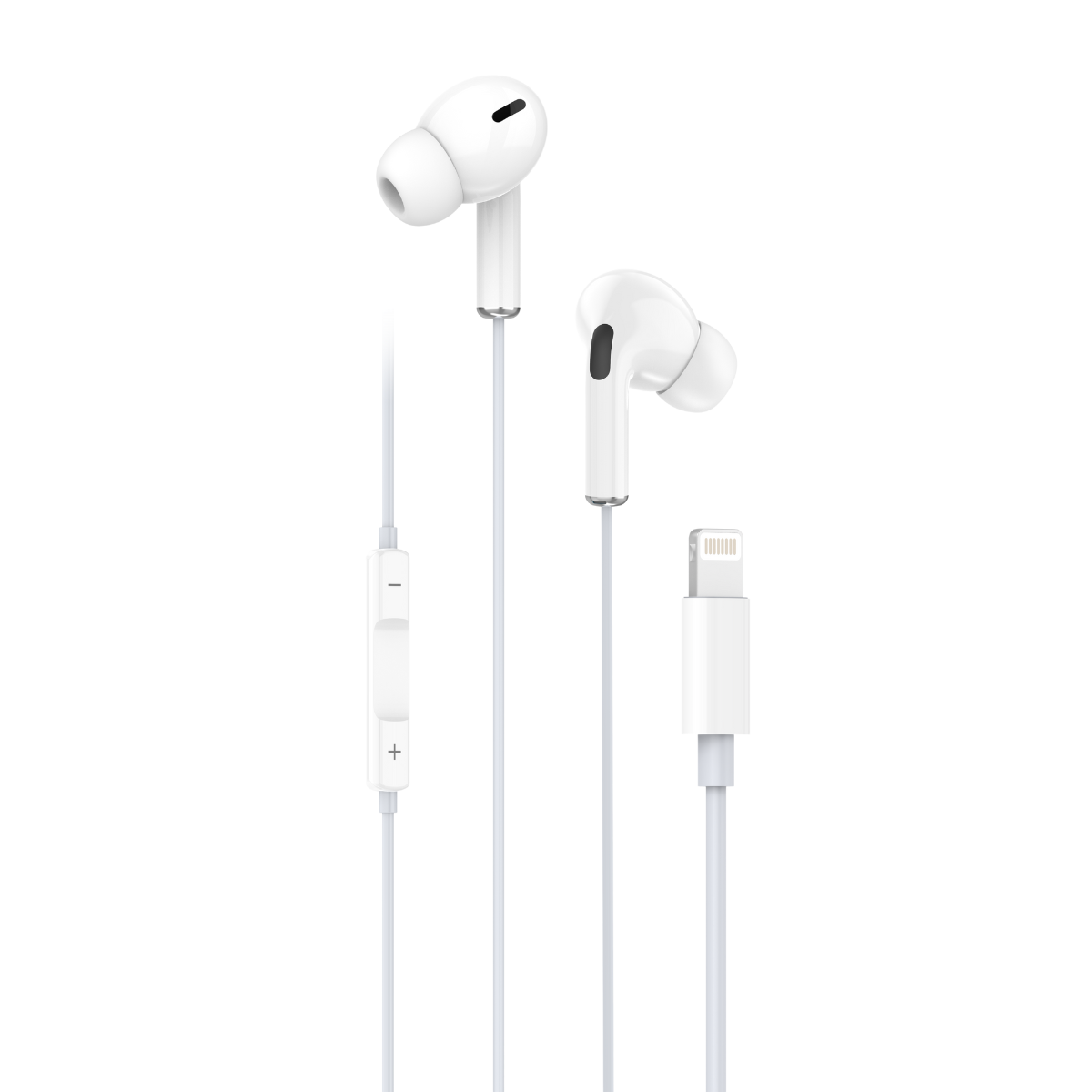 Wire Controlled Microphone Shell Subwoofer In-Ear Headset