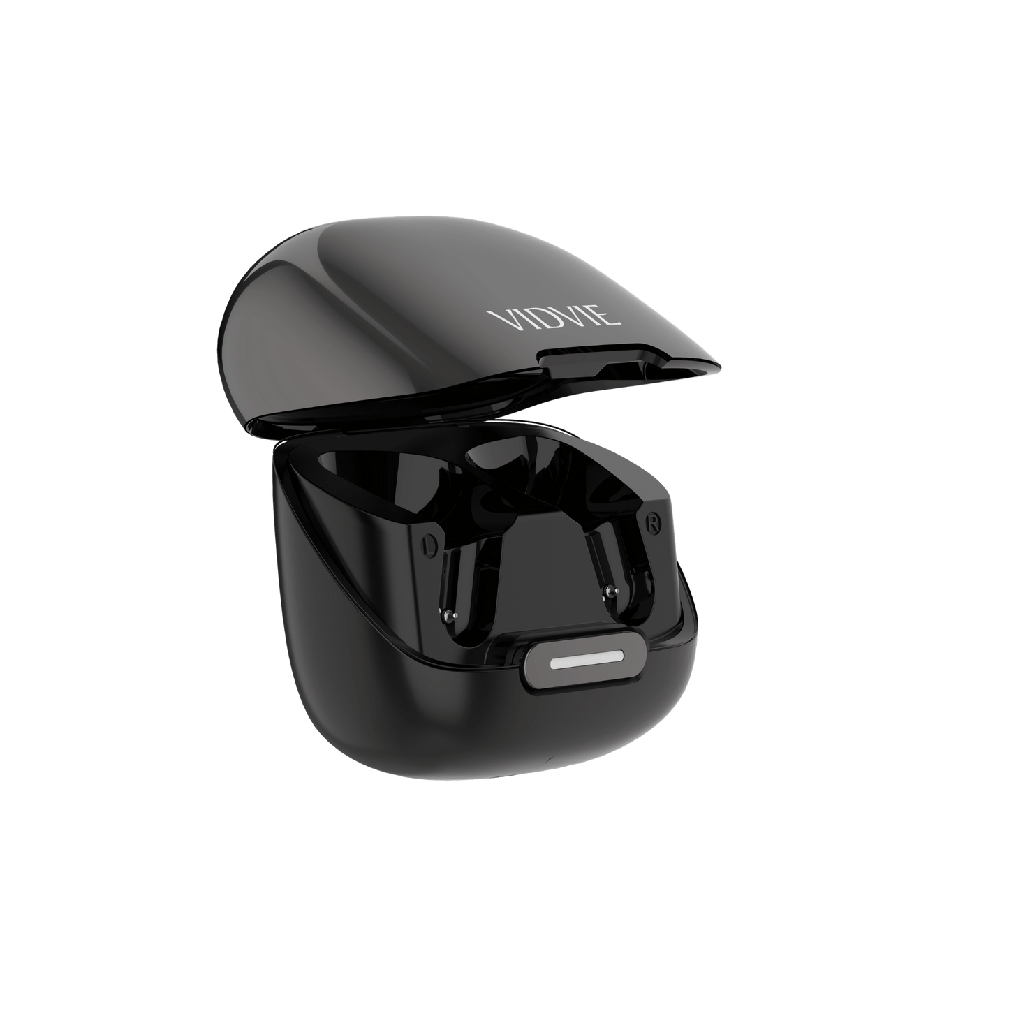 Semi-In-Ear Noise Cancelling TWS Wireless Earbuds (Black)