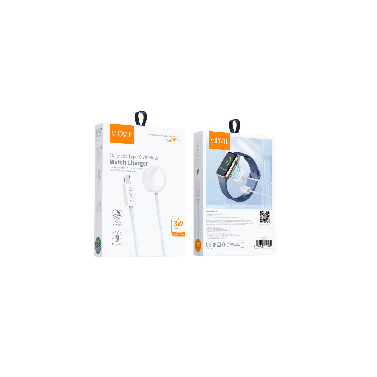 Magnetic Type-C Wireless Watch Charger