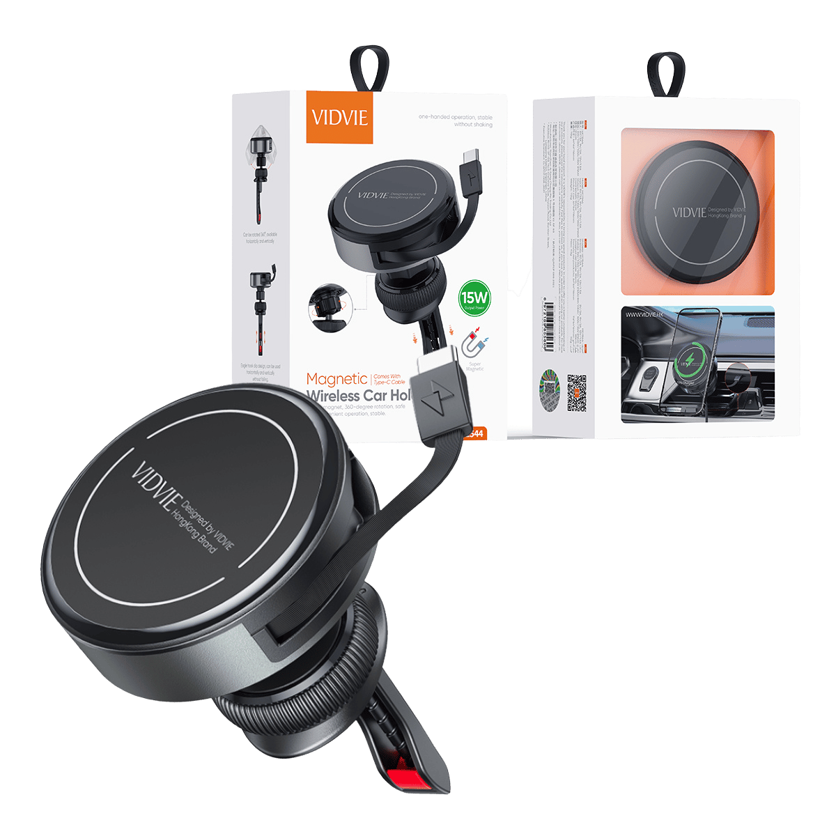 Magnetic Wireless Car Holder