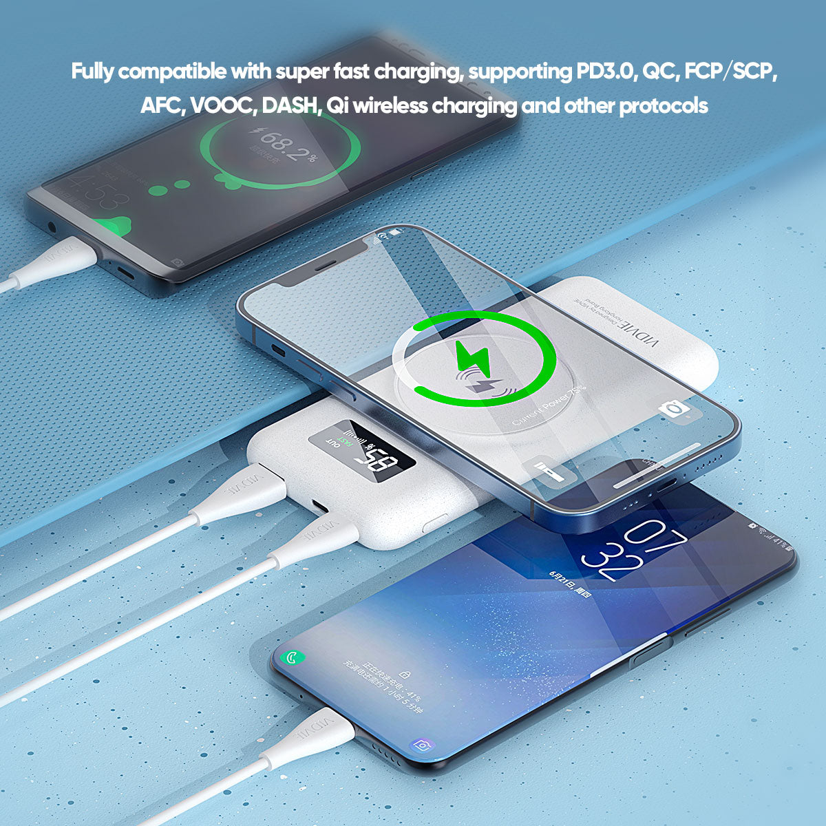 10,000mAh Magnetic Wireless Charging Powerbank