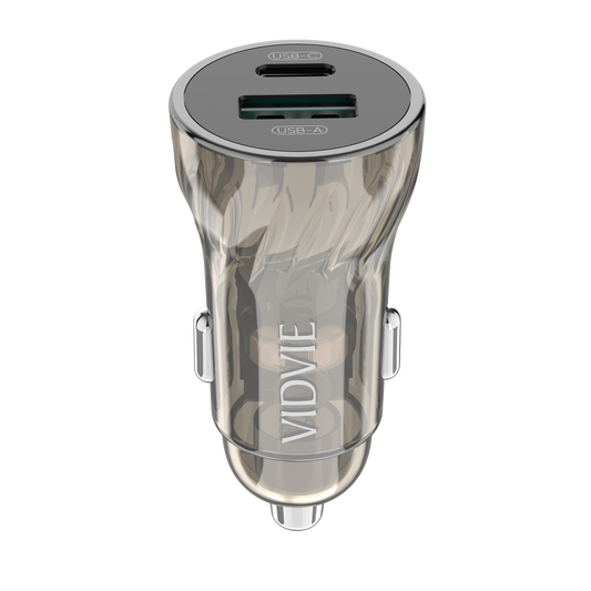 PD 30W Transparent Car Charger