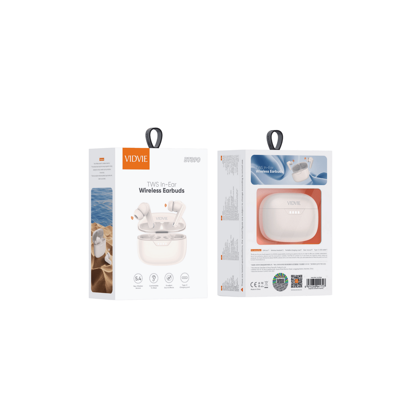 TWS  In-Ear Wireless Earbuds