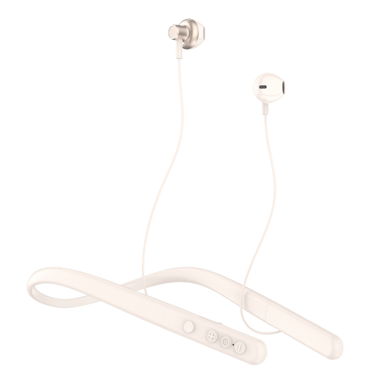 Silicone Halterneck Wireless Sports Headset (Semi In-ear)