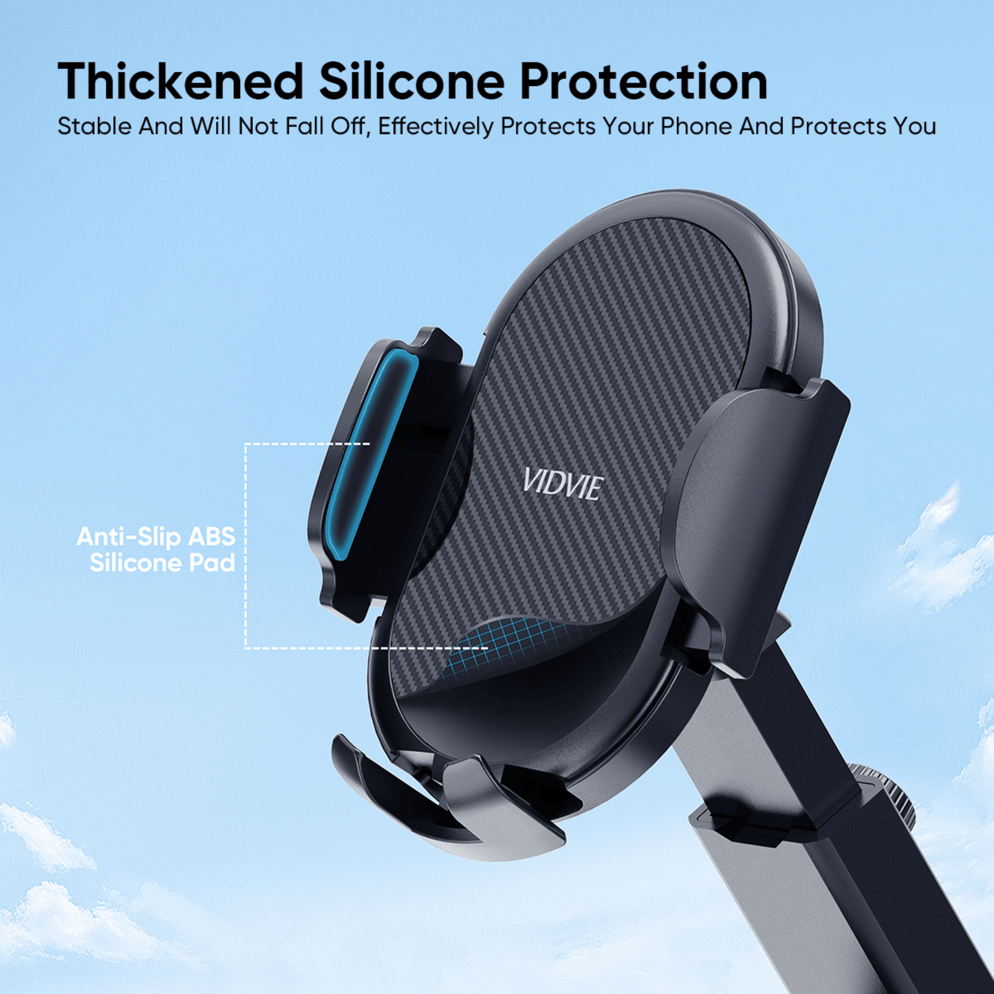 Suction Cup Foldable Car Holder