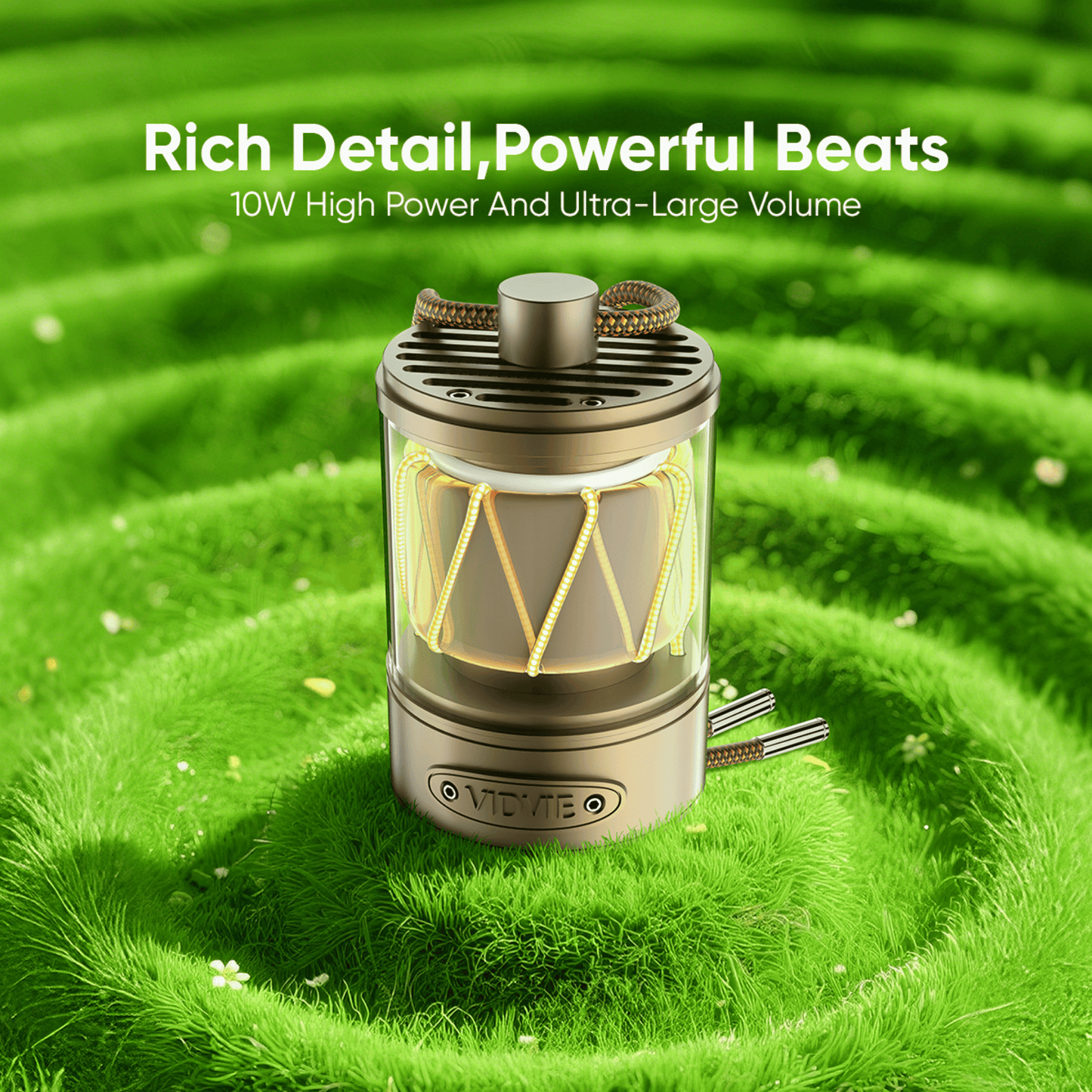 Outdoor Portable Night Lights Wireless Speaker