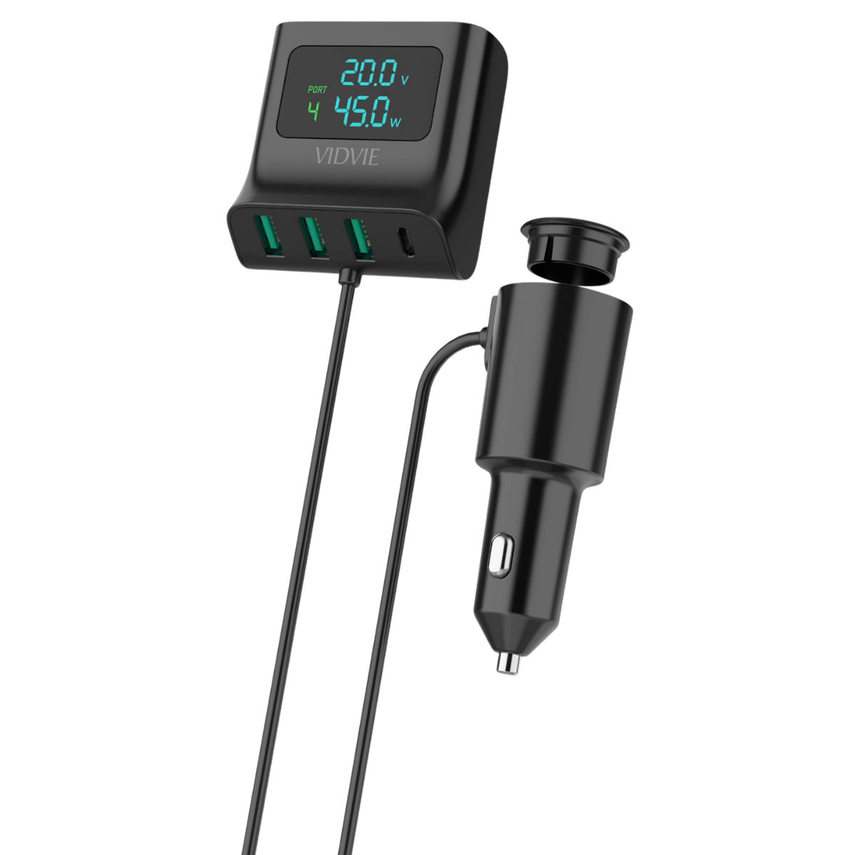 Multi-Functional USB Expansion Car Charger